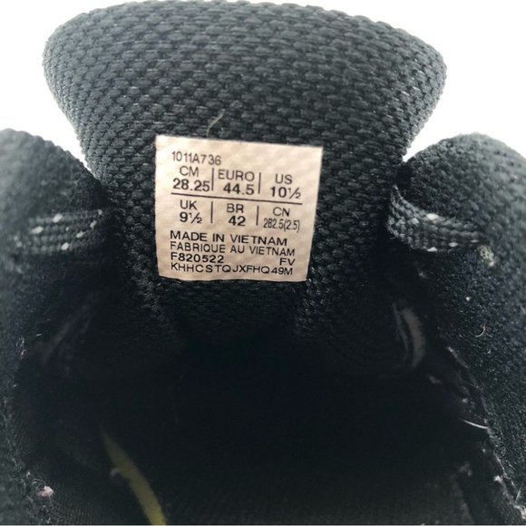 Asics Gray Black Athletic Sneakers | Breathable Comfort Non-Slip - Picture 8 of 9